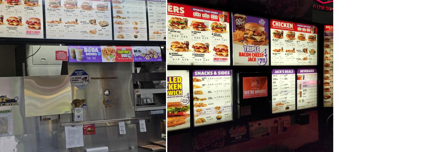 Jack In The Box Menu