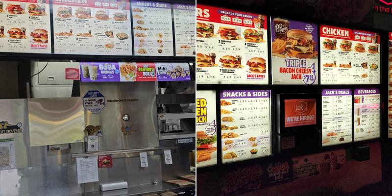 Jack In The Box Menu