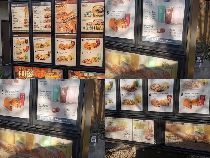 Taco Bell Menu