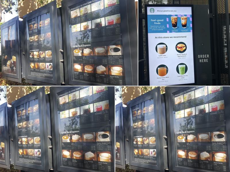 Starbucks Coffee Company Menu