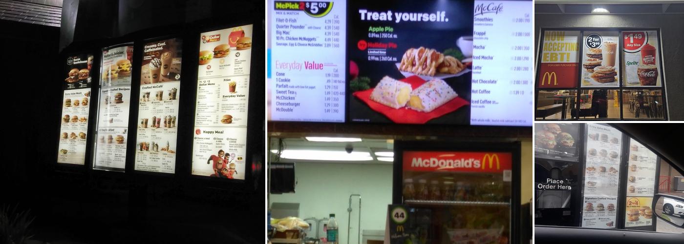 McDonald's Menu