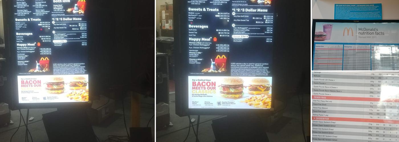 McDonald's Menu