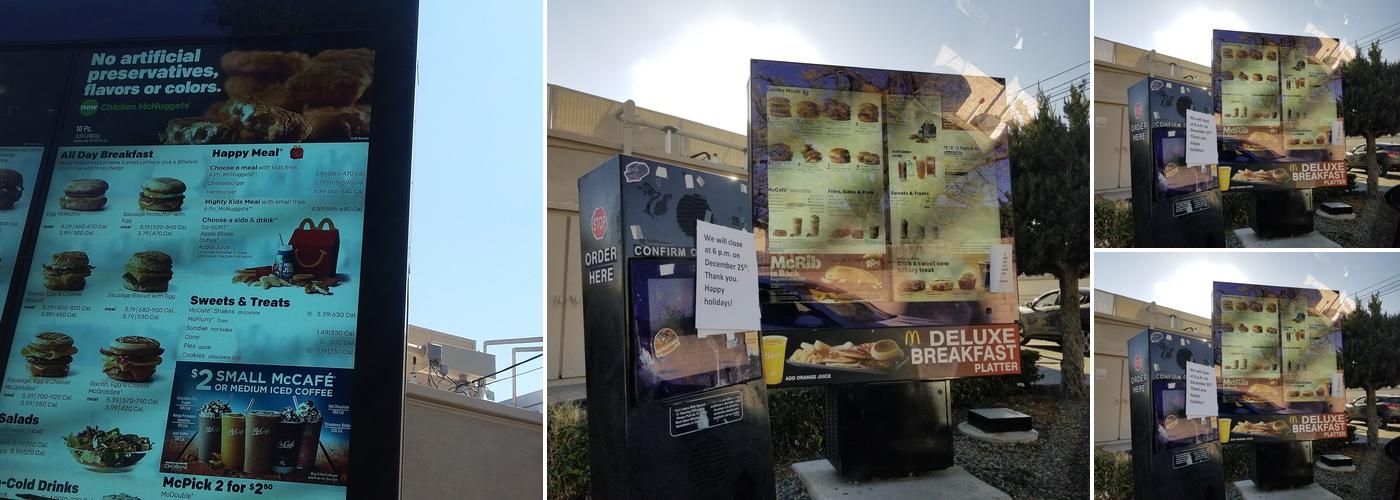 McDonald's Menu