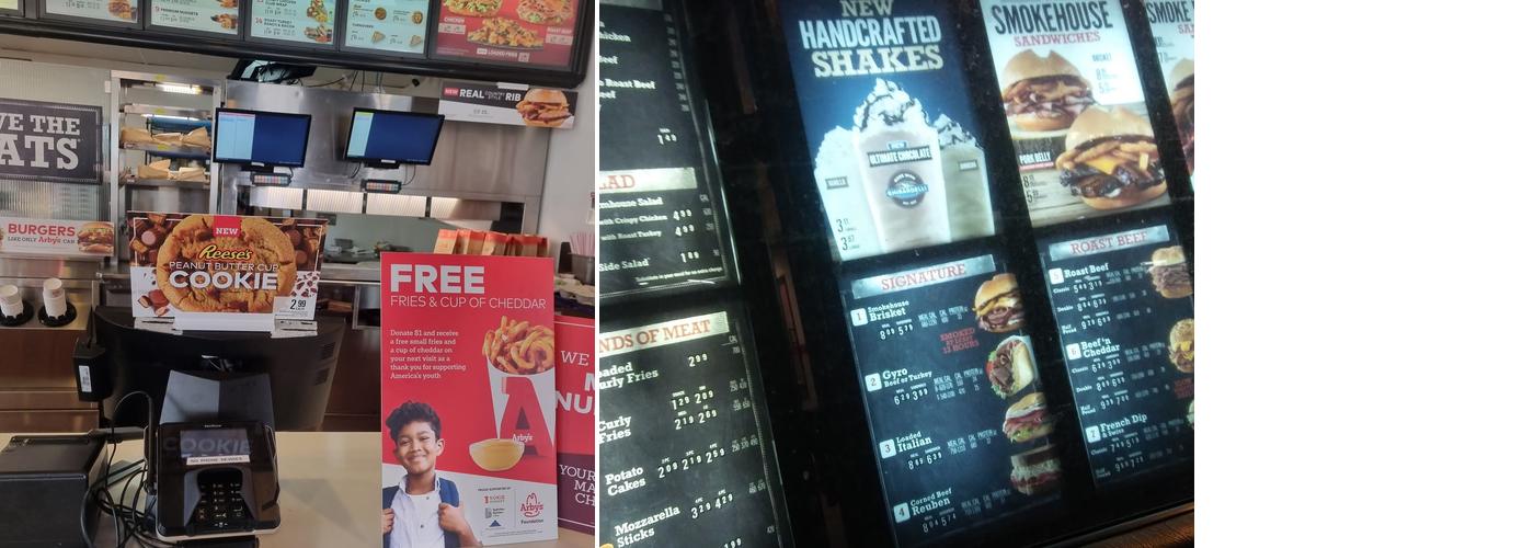Arby's Menu