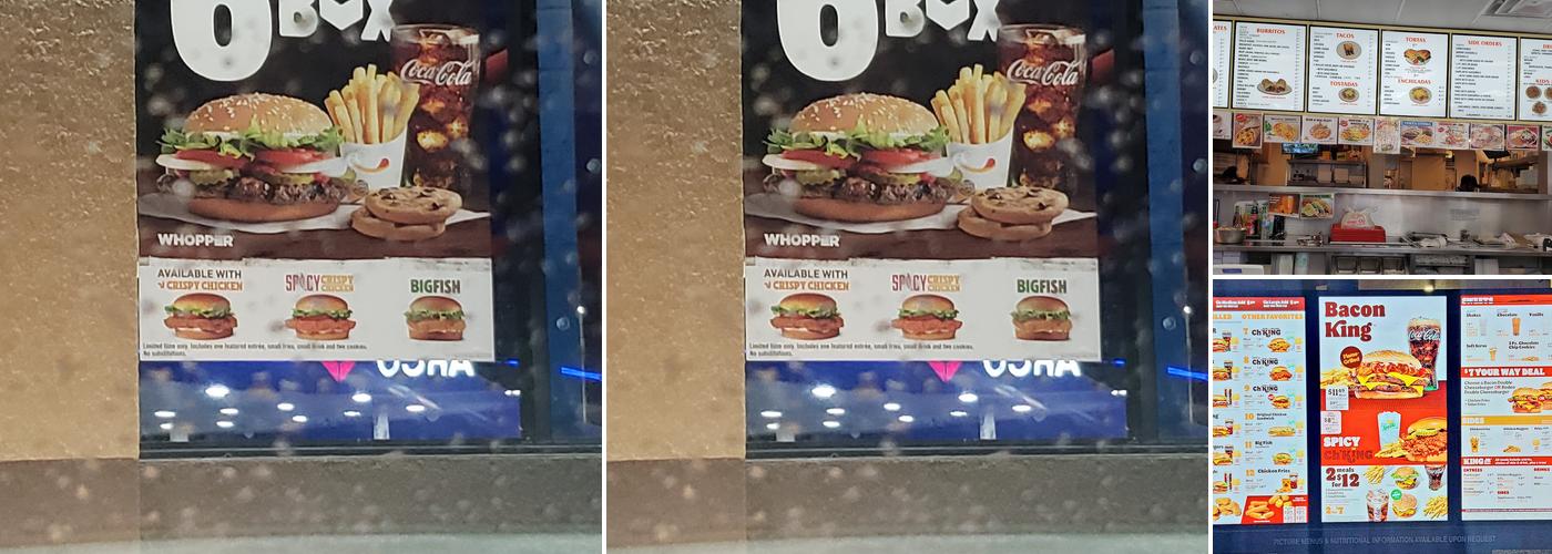 Burger King Menu