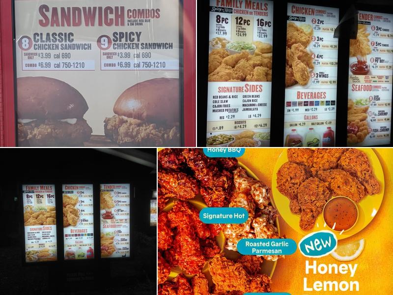 Popeyes Louisiana Kitchen Menu