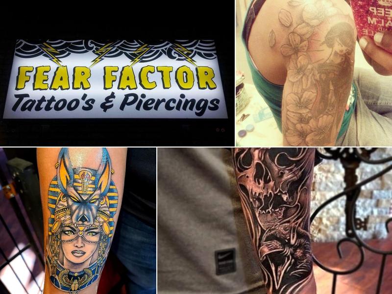 Fear Factor Tattoos and Piercings