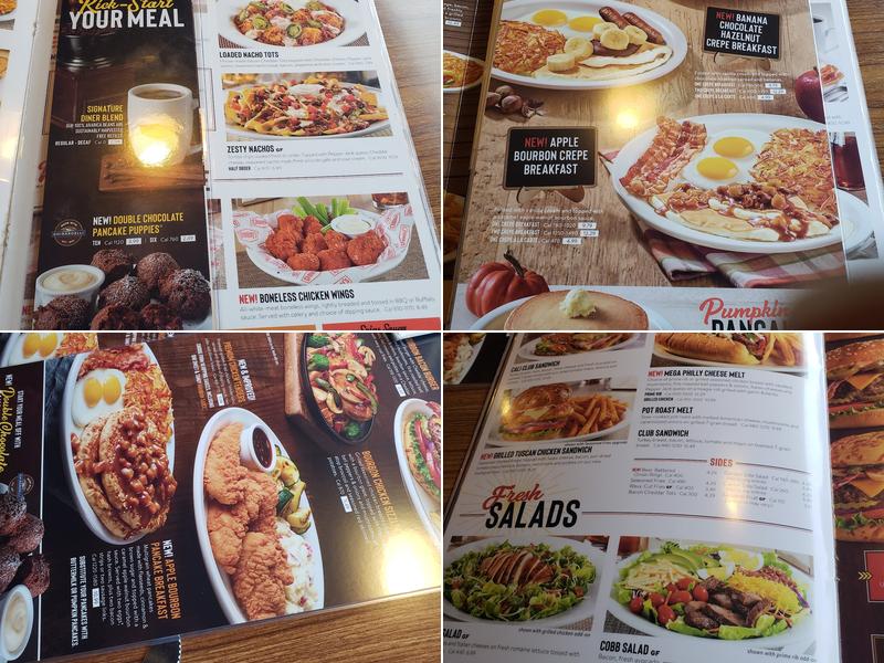 Denny's Menu