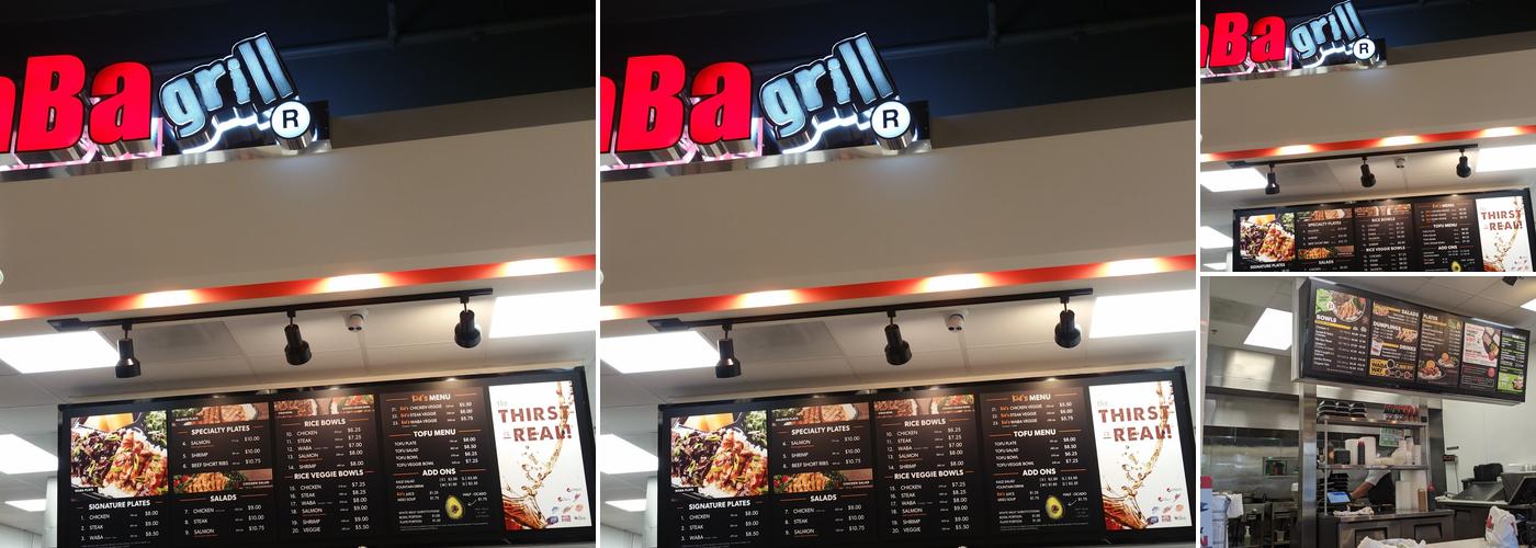 WaBa Grill Menu