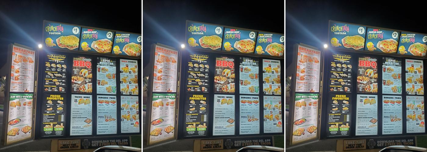 Del Taco Menu
