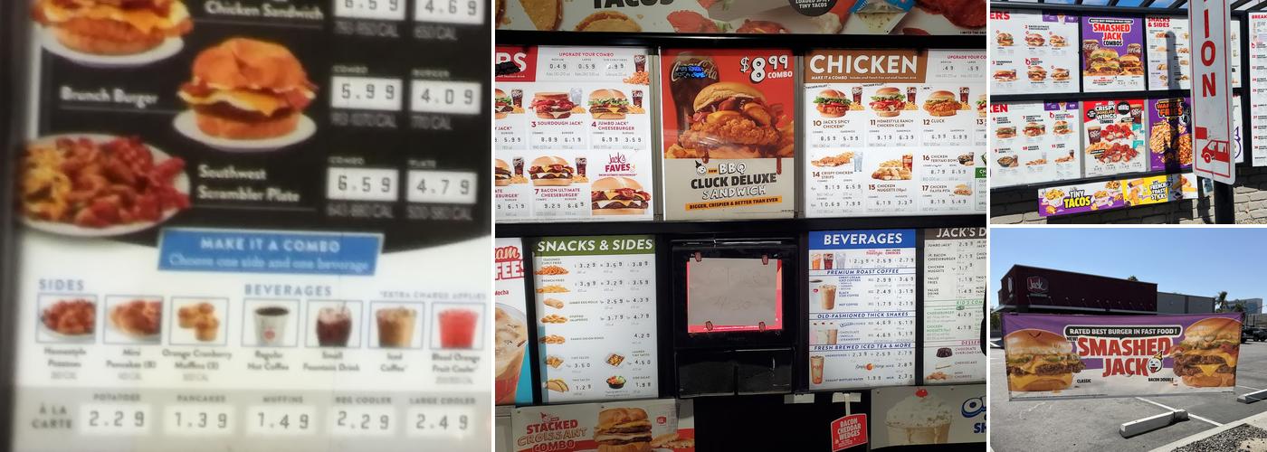 Jack In The Box Menu