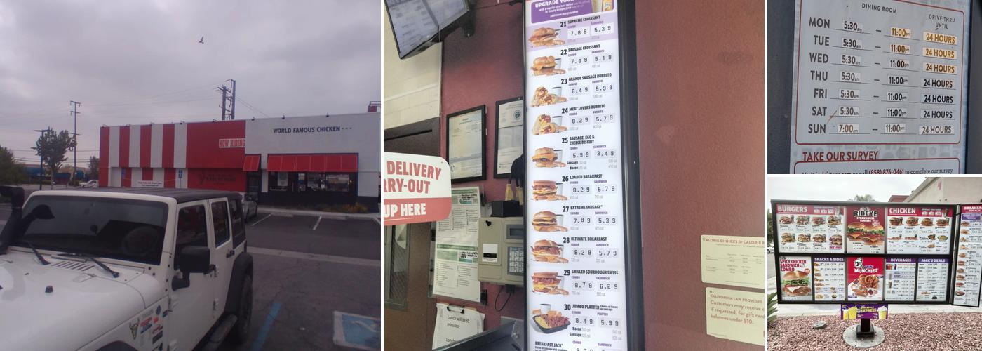 Jack In The Box Menu