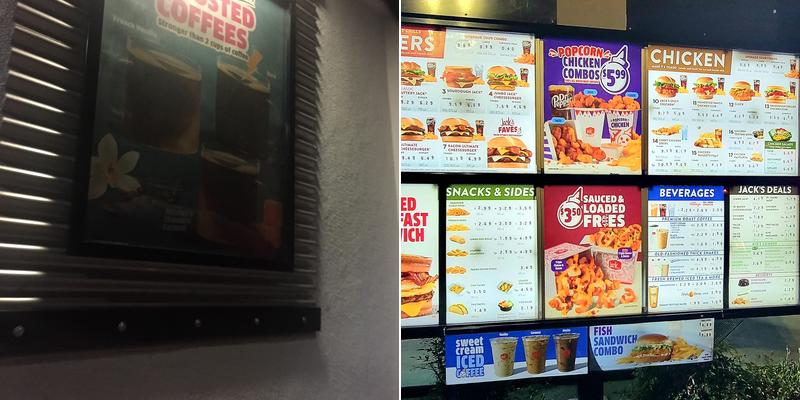 Jack In The Box Menu
