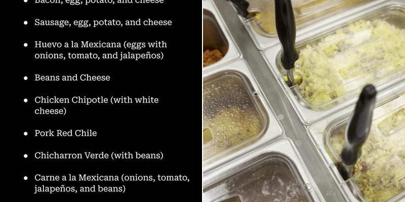 Daylight Donuts Menu