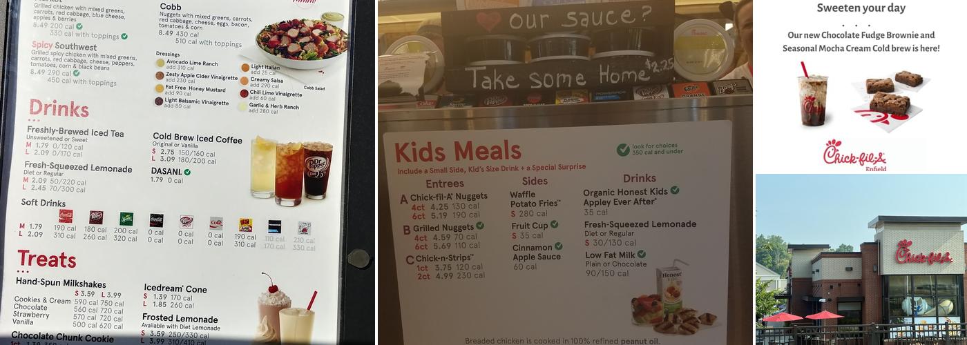 Chick-fil-A Menu