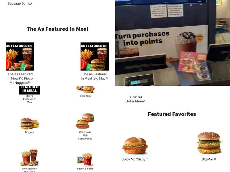 McDonald's Menu