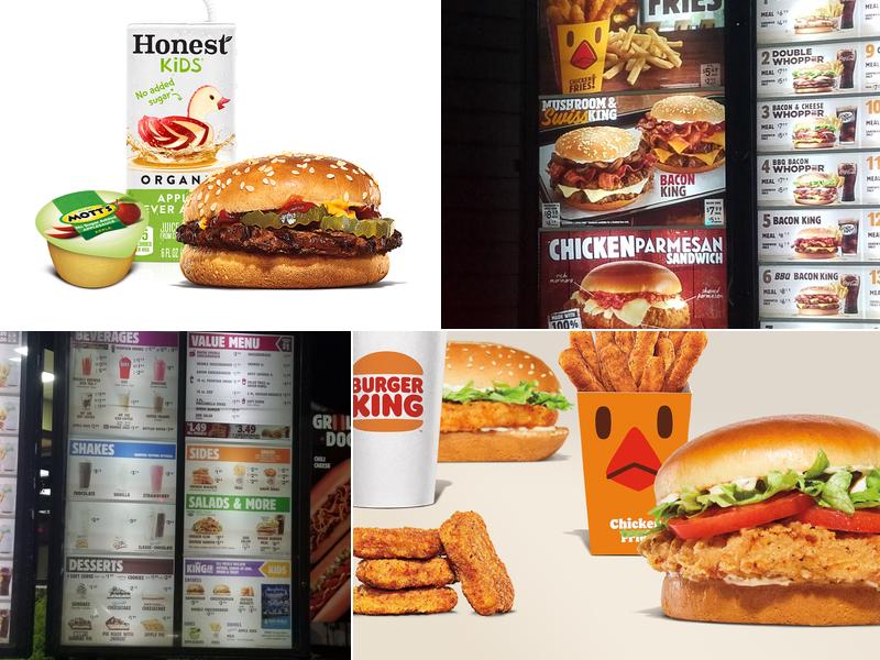 Burger King Menu