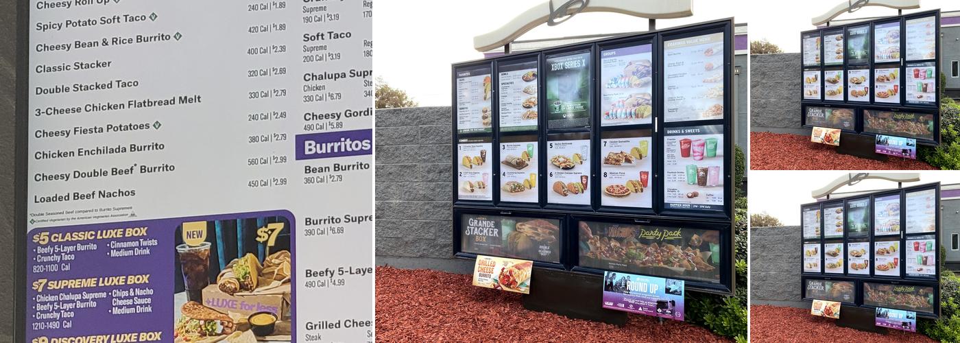 Taco Bell Menu