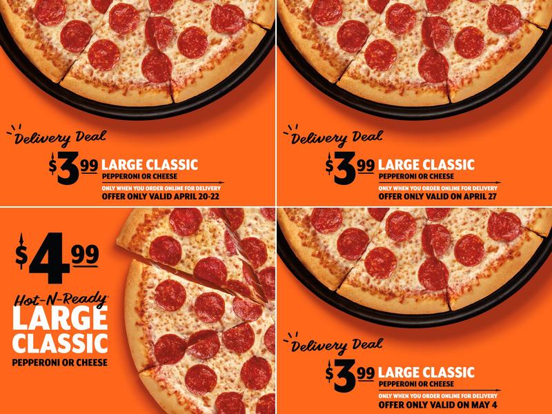 Little Caesars Pizza Menu
