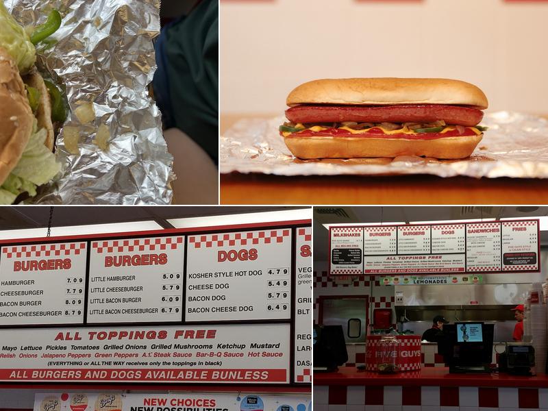 Five Guys Menu