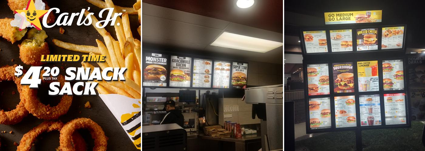 Carl’s Jr. Menu