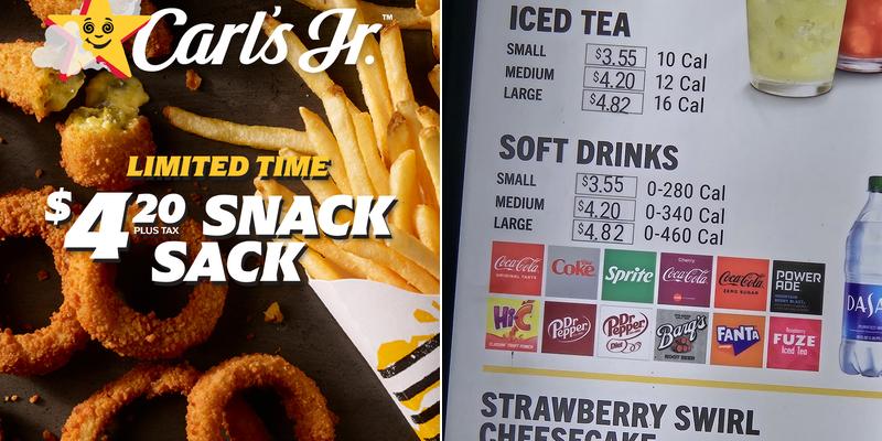 Carl’s Jr. Menu