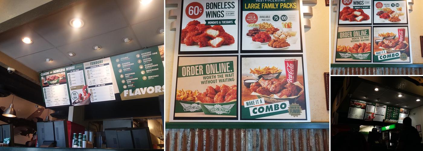 Wingstop Menu