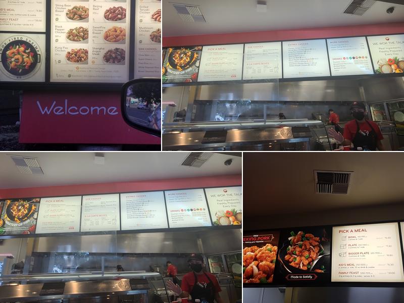 Panda Express Menu