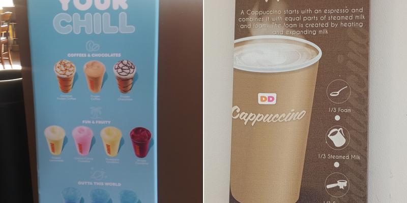 Dunkin' Menu