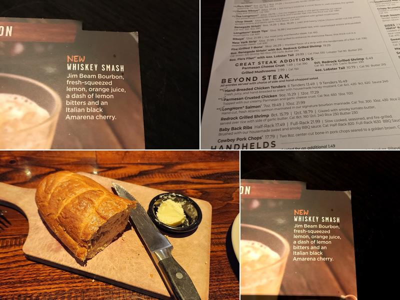 LongHorn Steakhouse Menu