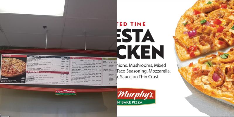 Papa Murphy's | Take 'N' Bake Pizza Menu