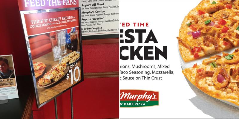 Papa Murphy's | Take 'N' Bake Pizza Menu