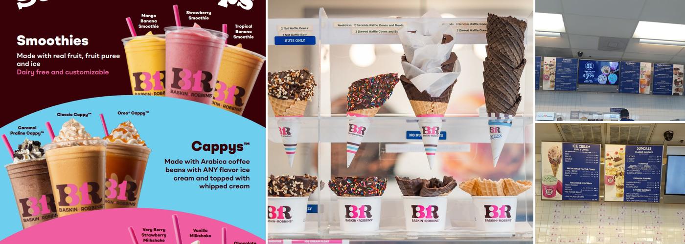 Baskin-Robbins Menu