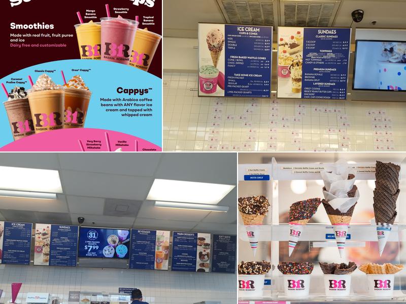 Baskin-Robbins Menu