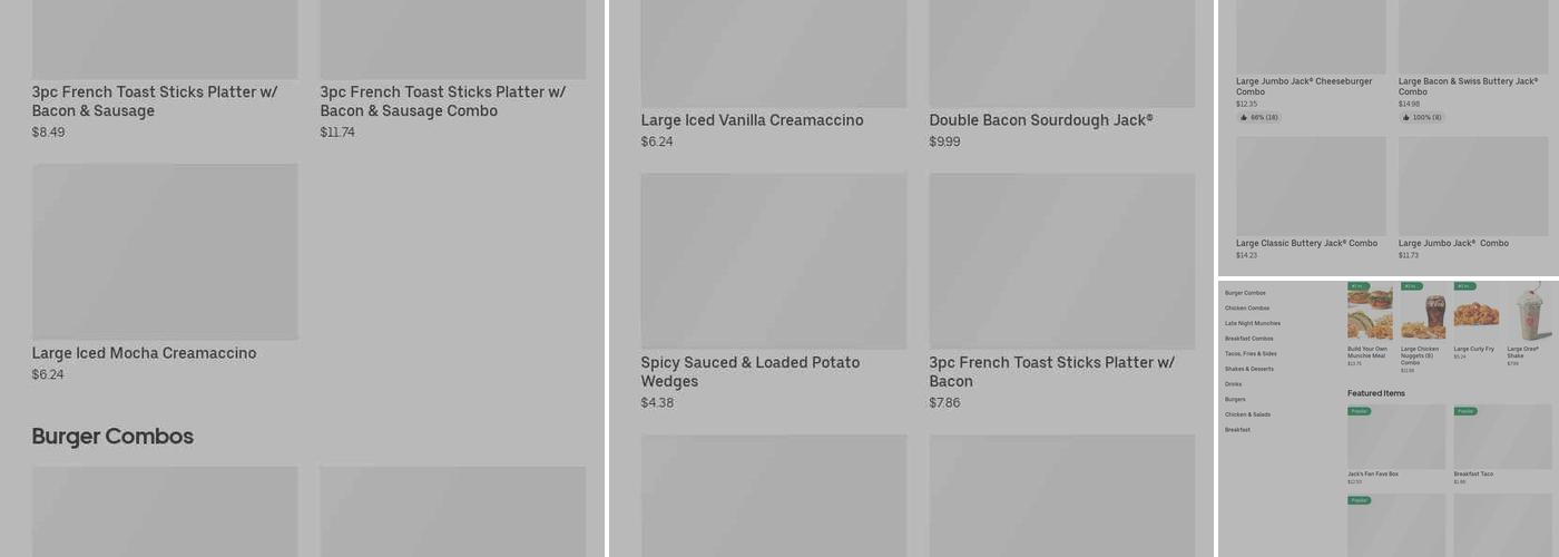 Jack in the Box Menu