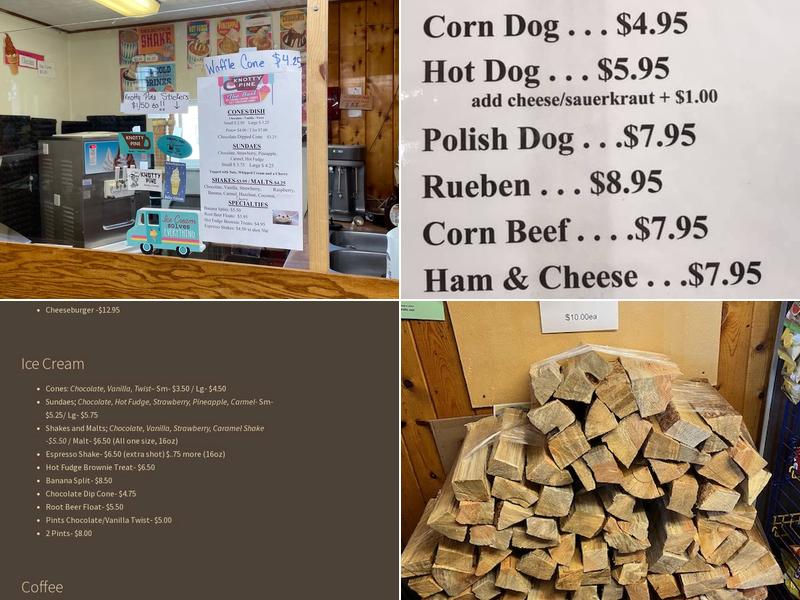 Knotty Pine Menu