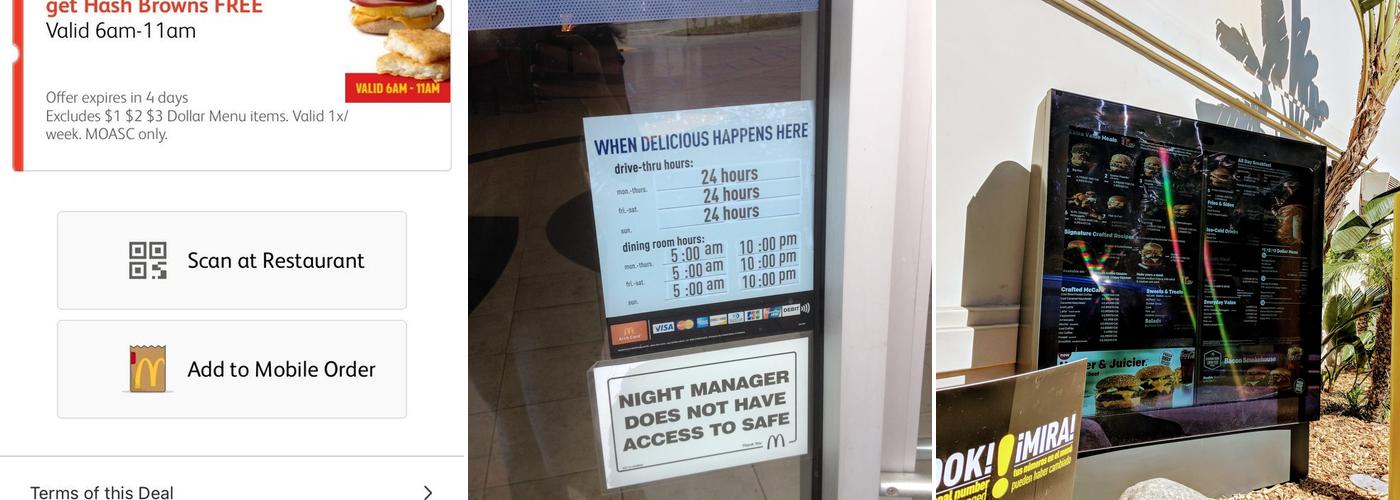 McDonald's Menu