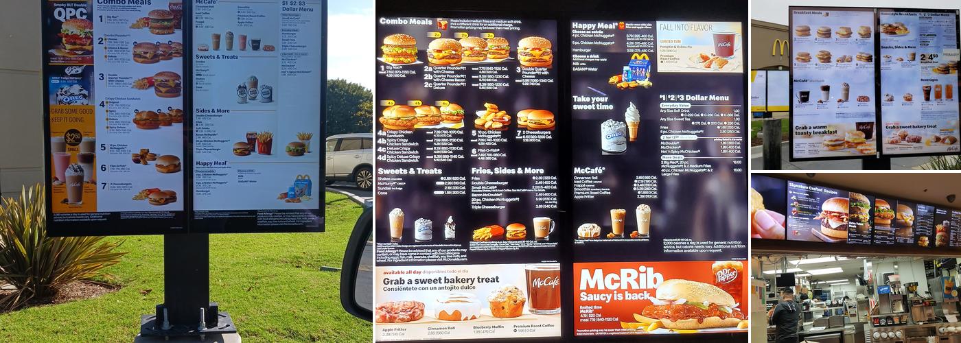 McDonald's Menu