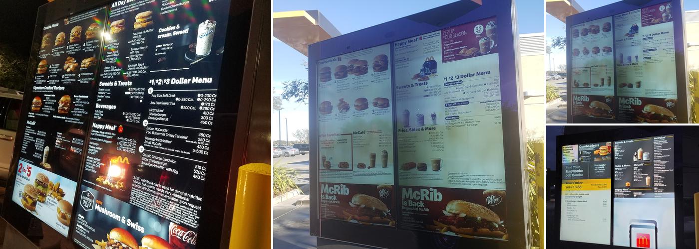 McDonald's Menu
