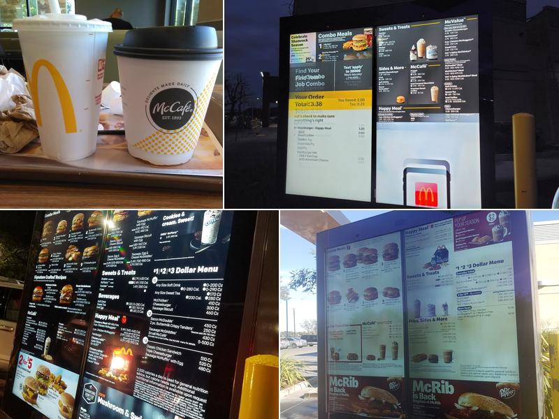 McDonald's Menu