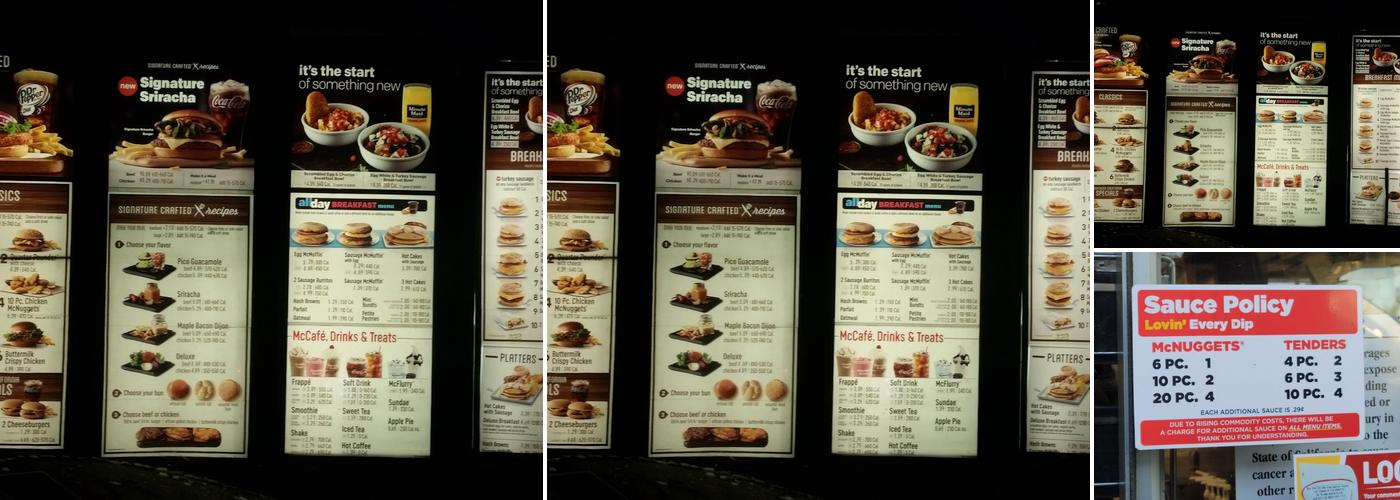 McDonald's Menu