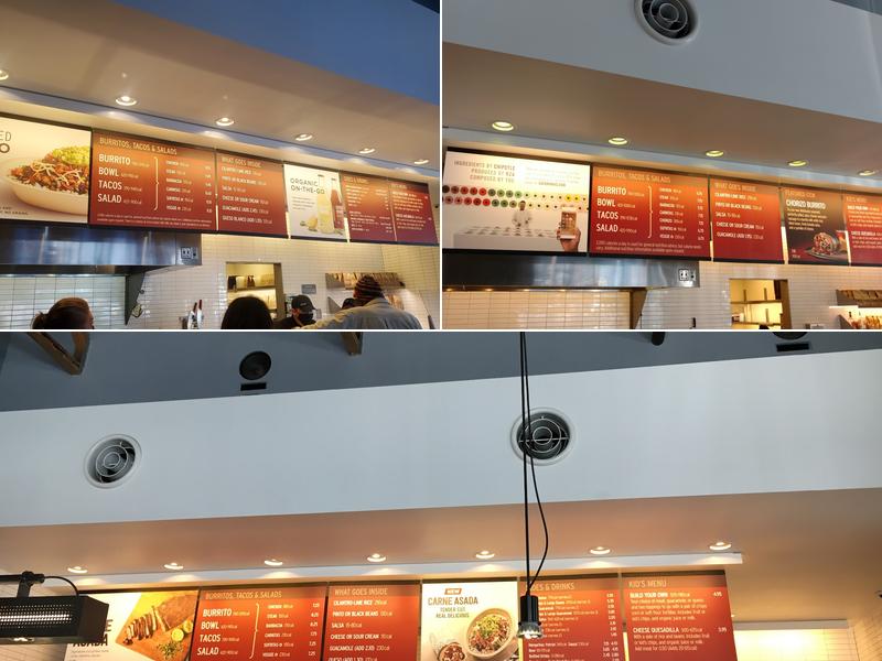 Chipotle Mexican Grill Menu