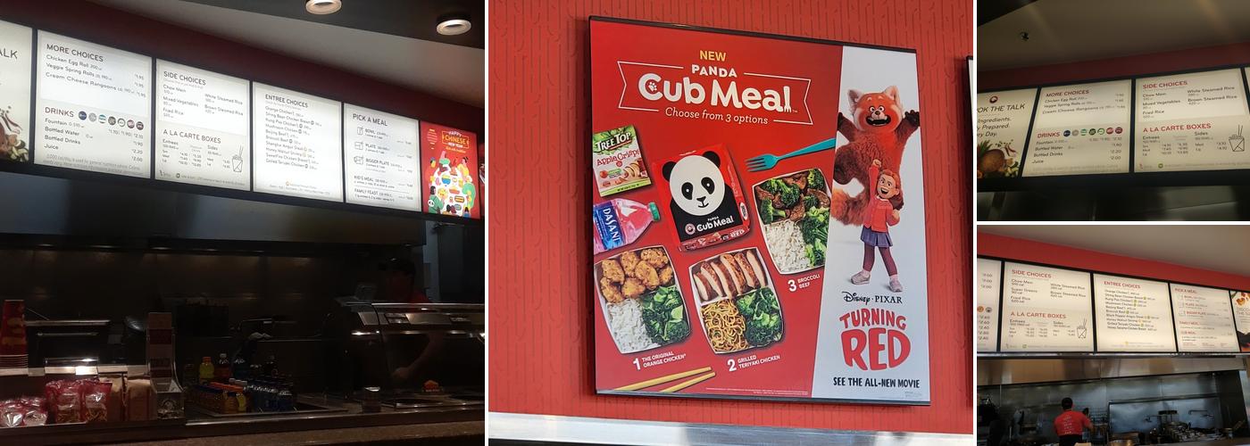Panda Express Menu