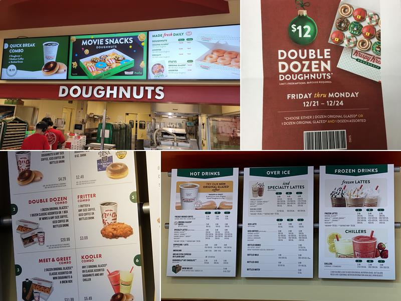Krispy Kreme Menu