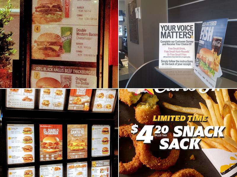 Carl’s Jr. Menu