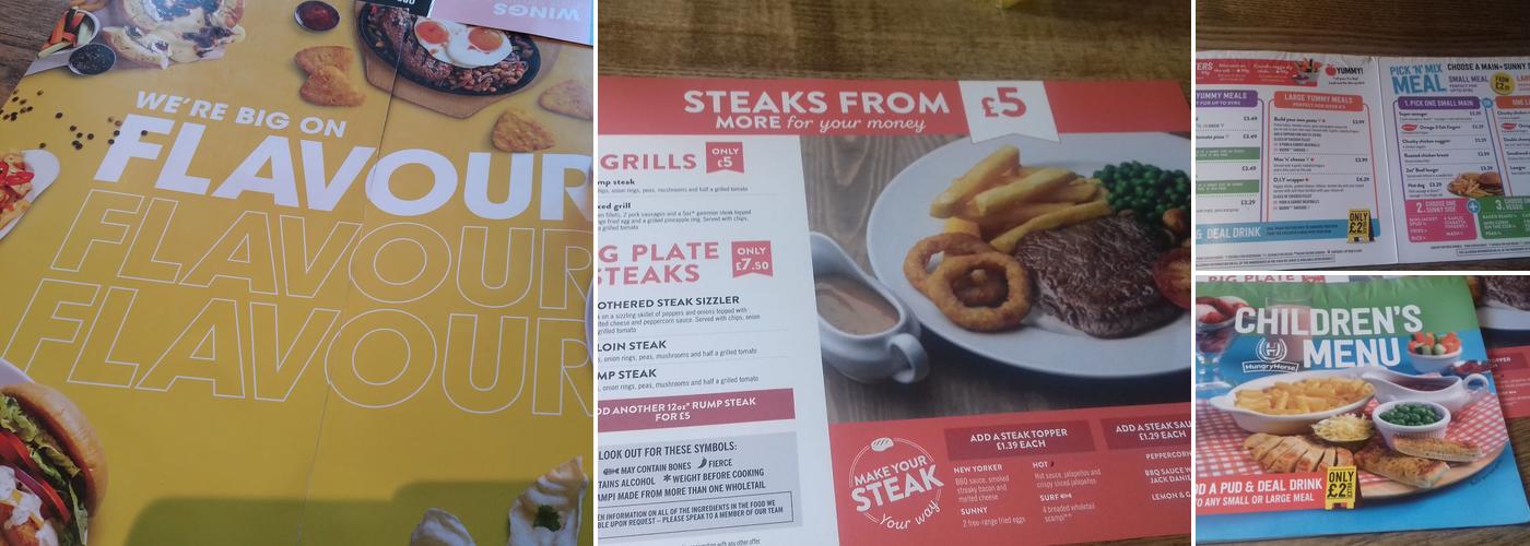 Wheelhouse Menu