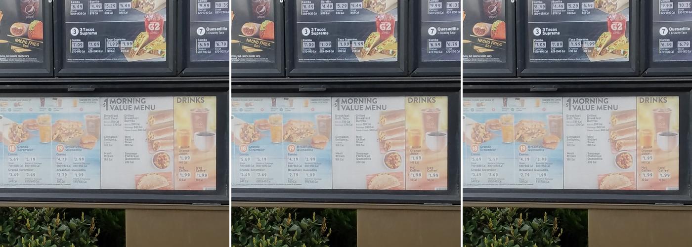 Taco Bell Menu