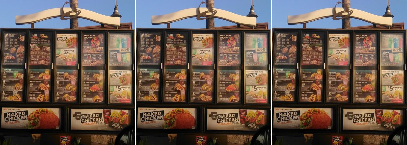 Taco Bell Menu