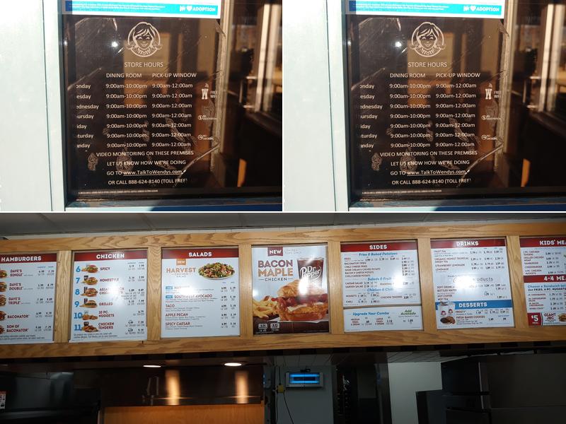 Wendy's Menu