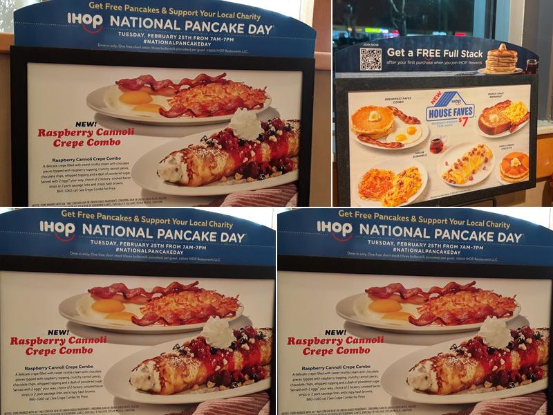 IHOP Menu